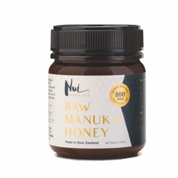 Miel de Manuka Pura MGO 800+ (UMF 20+) Nui, 250 grs