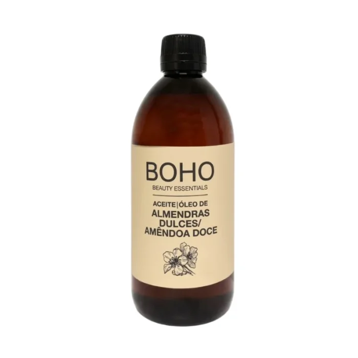 Aceite Vegetal Almendras Dulces Boho Beauty Essentials, 500 ml