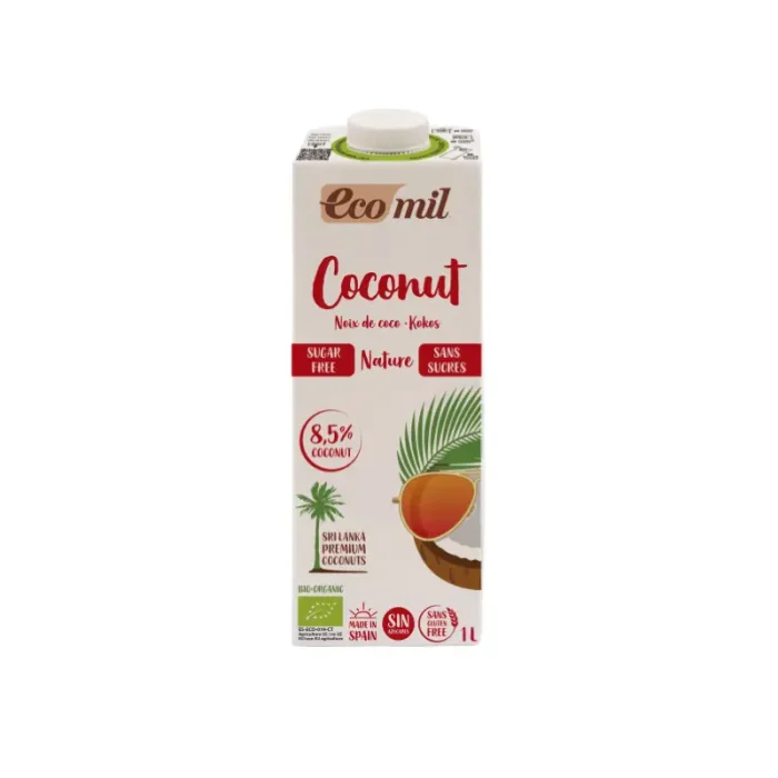 Bebida Vegetal de Coco Natural Nutriops, 1L