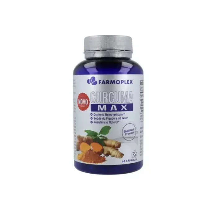 Cúrcuma MAX Farmoplex, 60 CAP