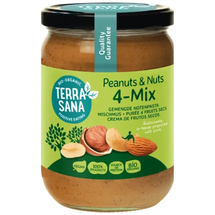 4 Mix Frutos Secos Terrasana, 500g