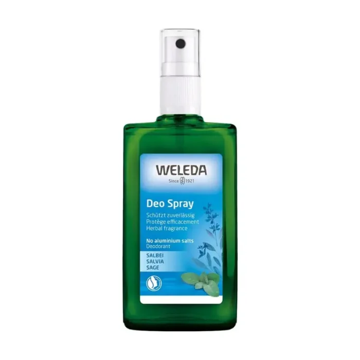 Desodorante Spray de Salvia Weleda, 100 ml