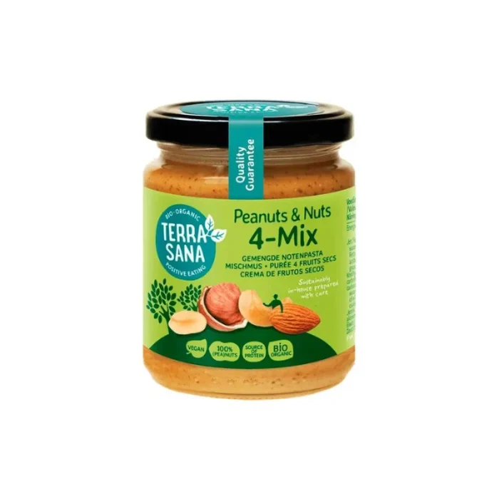 4 Mix Frutos Secos Terrasana, 250 gr