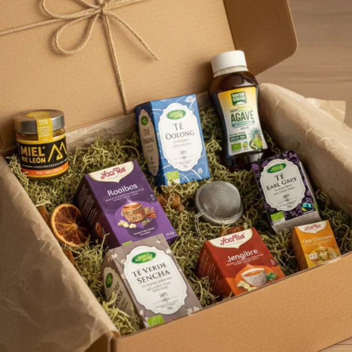 MásQueBio Caja Regalo "Un Mundo de Tés"