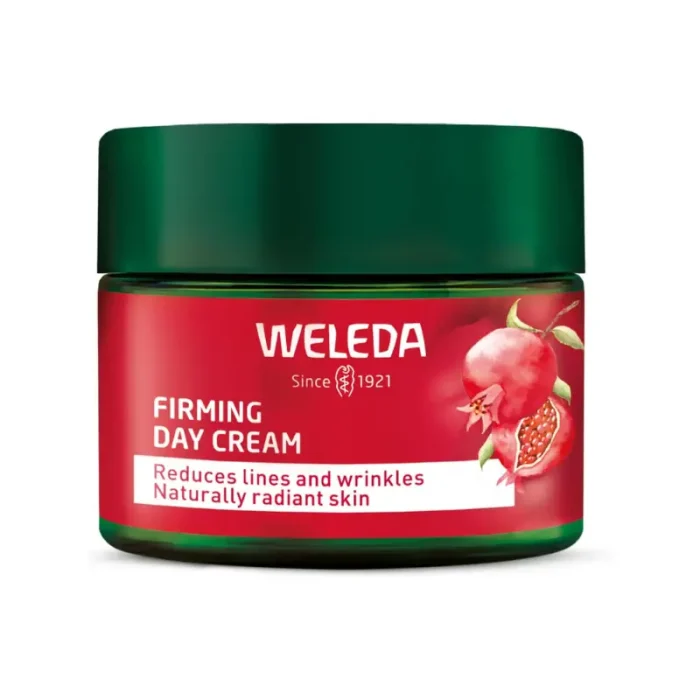 Crema de Día Reafirmante de Granada y Péptidos de Maca Weleda, 40ml