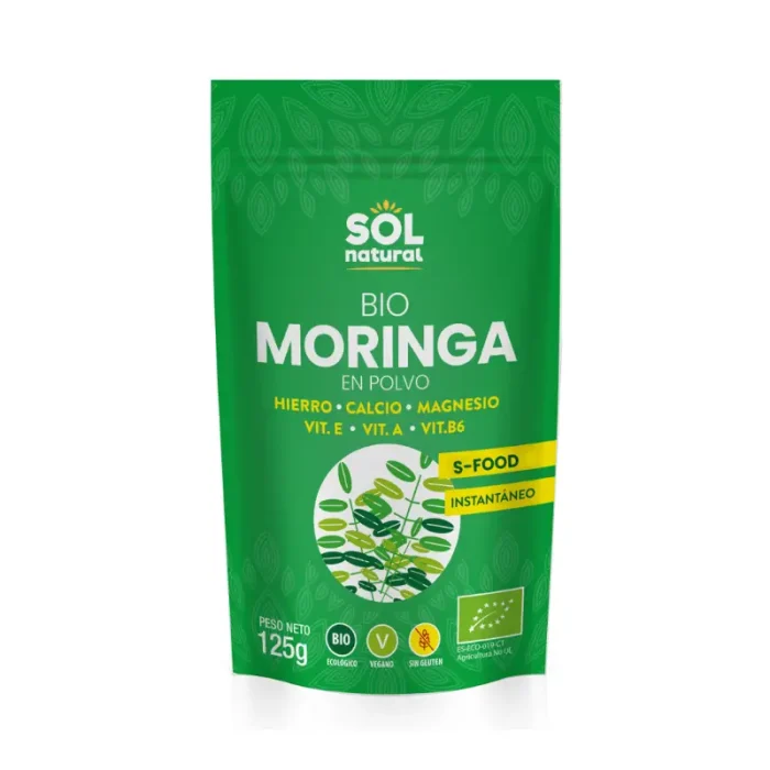Moringa en Polvo Bio Sol Natural, 125g