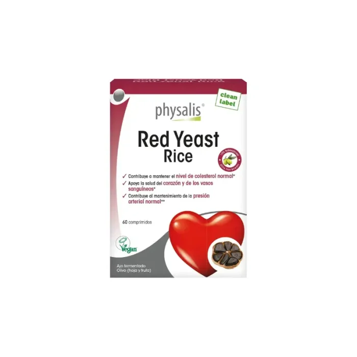 Levadura Roja y Arroz Physalis, 60 COMP