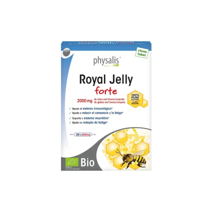 Royal Jelly Forte Physalis, 20 ampollas
