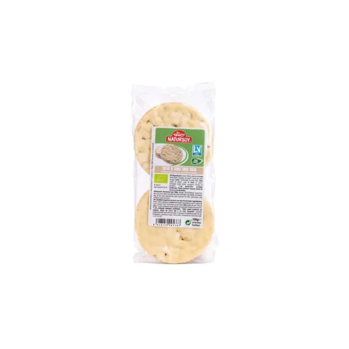 Tortas de Arroz y Yogur BIO Natursoy, 100g
